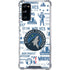 NBA Minnesota Timberwolves Historic Blast Galaxy S20 FE Clear Case